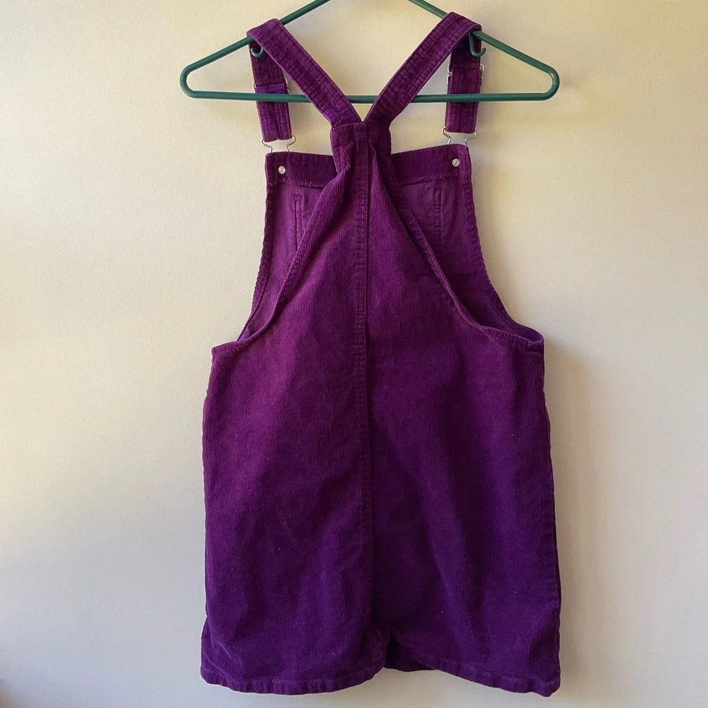 Art Class Deep Purple Kids Corduroy Overalls